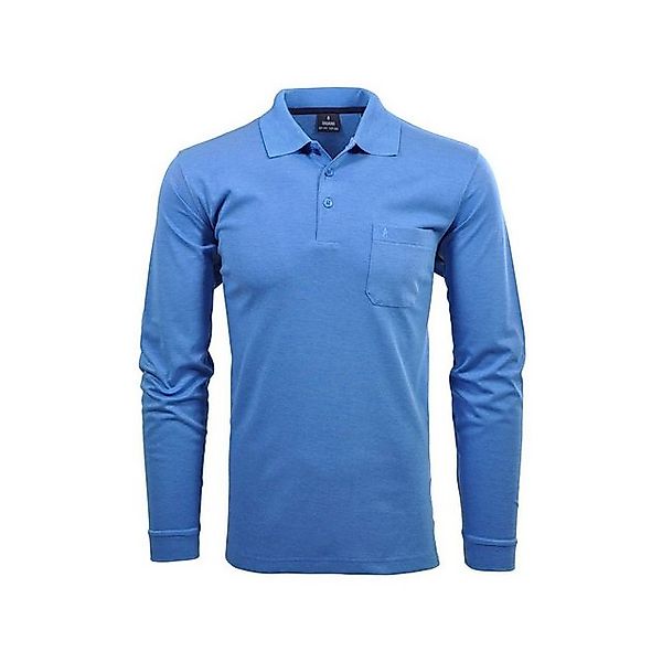 RAGMAN Rollkragenpullover Rollkragenpullover für Herren in blau (1-tlg) günstig online kaufen