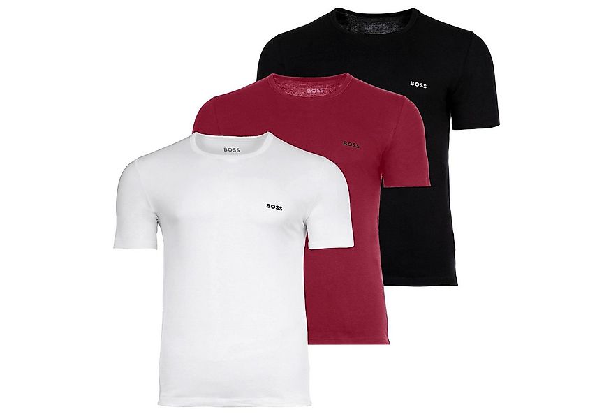 BOSS T-Shirt Herren T-Shirt 3er Pack Baumwolle (Packung, 3er Pack) günstig online kaufen