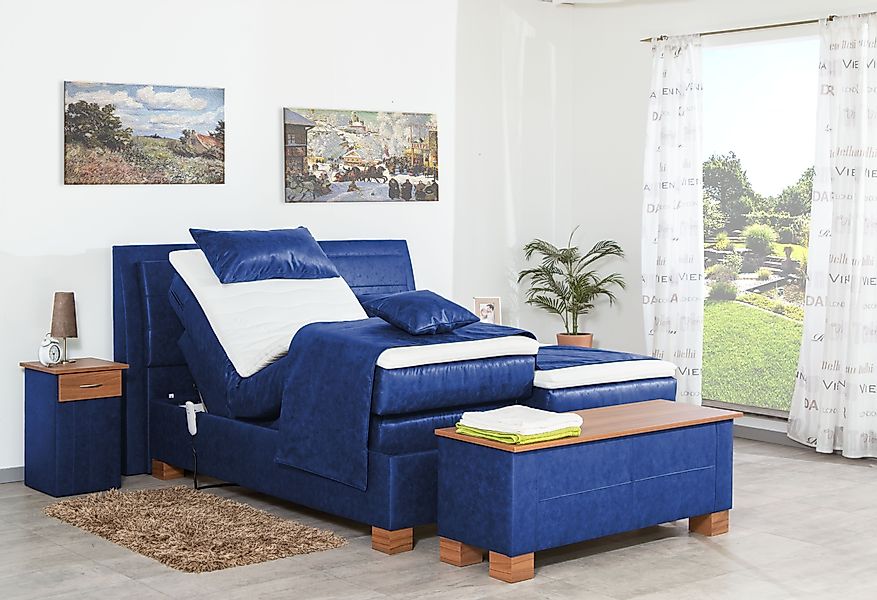 Meisterbetten Boxspringbett Like (mit Motor, 7-Zonen günstig online kaufen
