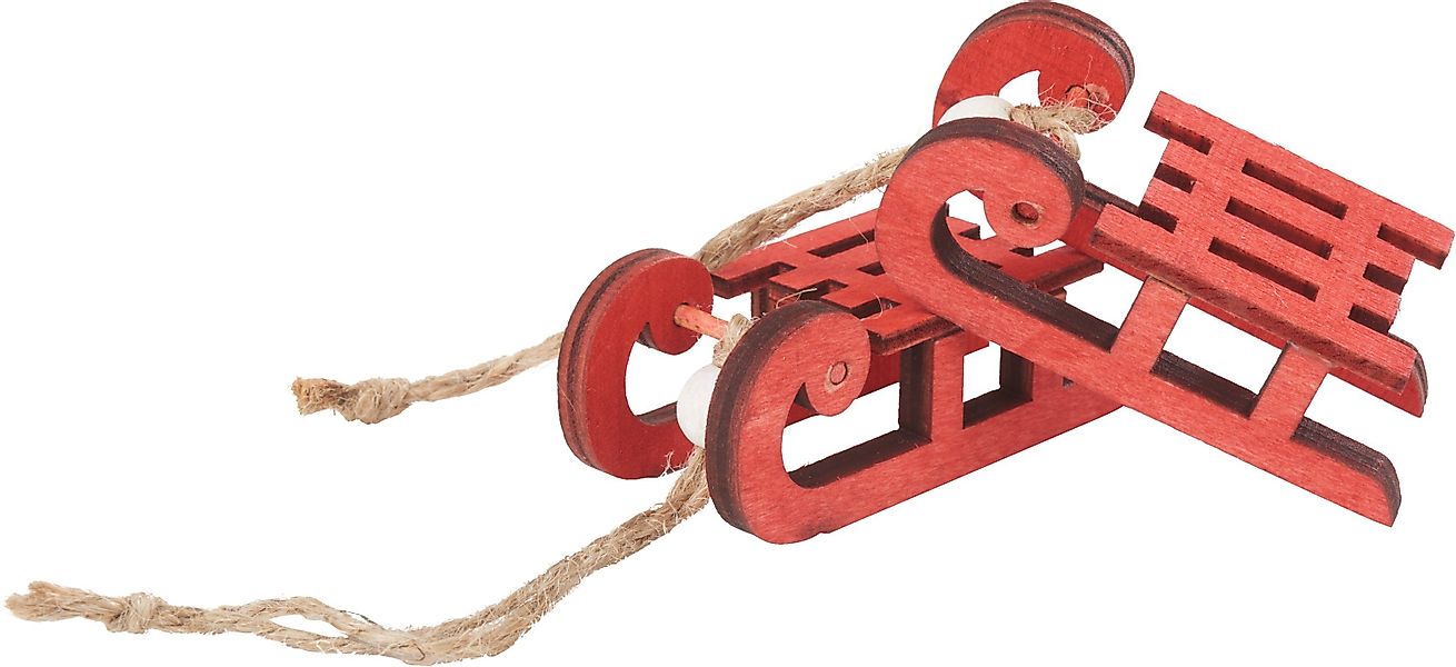 VBS Dekofigur Schlitten Anhänger (2 St), günstig online kaufen