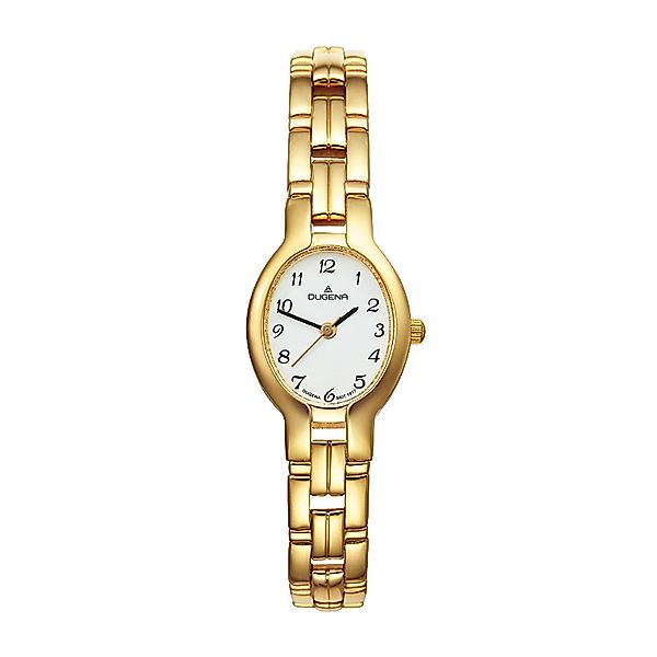 Dugena Quarzuhr Damen-Armbanduhr Schmuckband, Quarzwerk, Edelstahl, günstig online kaufen