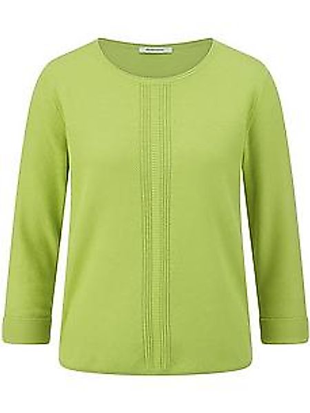 Rundhals-Pullover Peter Hahn grün günstig online kaufen