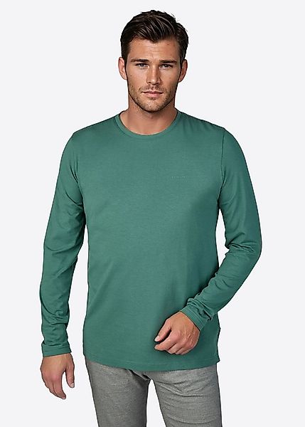 Pierre Cardin Langarmshirt (1-tlg) mit Rundhalsausschnitt günstig online kaufen