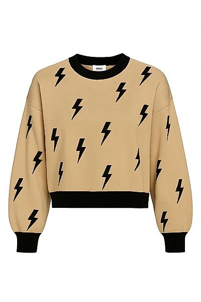 Noisy may Strickpullover Karierter Pullover mit modernem Muster (1-tlg) NMC günstig online kaufen