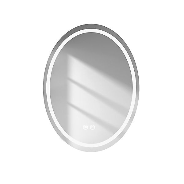 EMKE Badspiegel Oval 3 Lichtfarben Dimmbar Beschlagfrei (Modell O19), Kalt/ günstig online kaufen