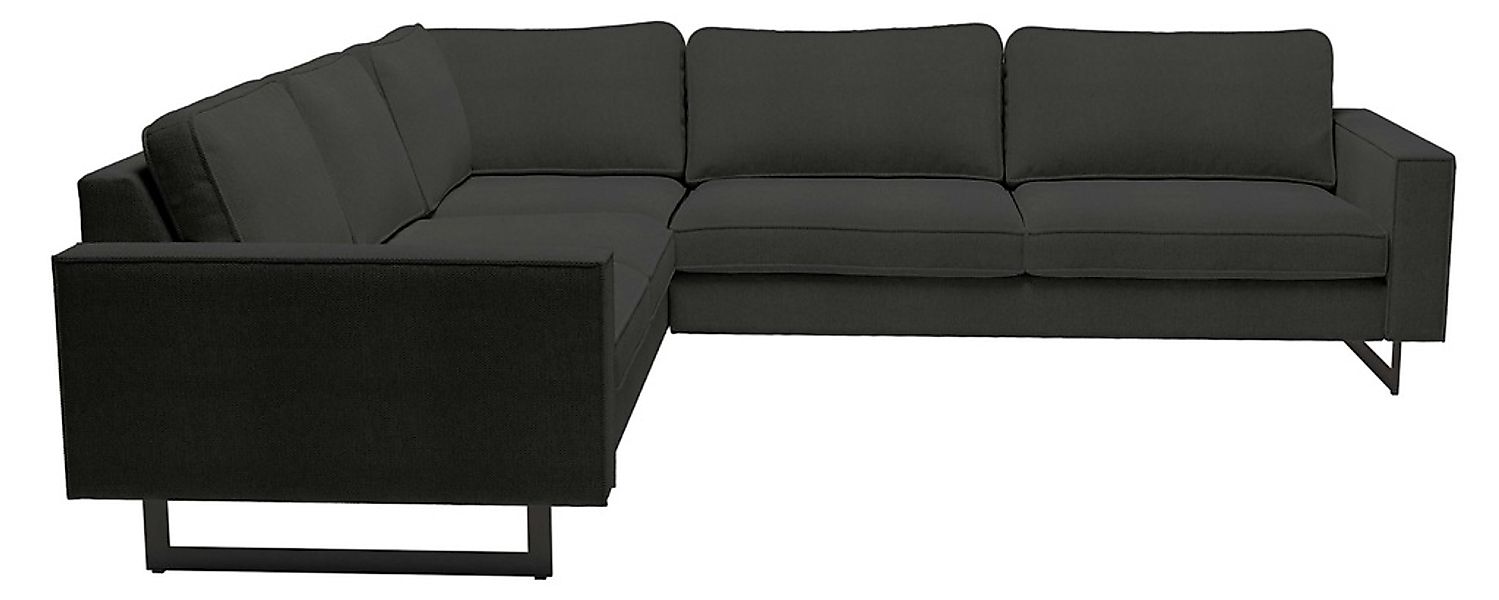 Places of Style Ecksofa »Pinto, XXL, 250/290 cm, langer Schenkel, Ottomane« günstig online kaufen