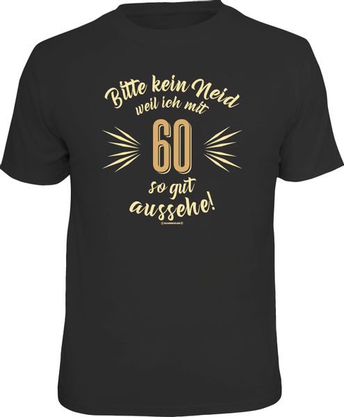 RAHMENLOS® T-Shirt als Geschenk zum 60. günstig online kaufen
