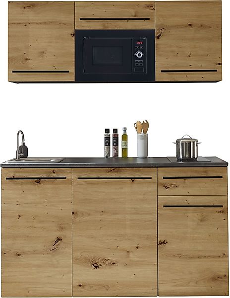 BASIC by Balculina Küchenzeile "Jazz Singleküche", Breite 160 cm, mit und o günstig online kaufen