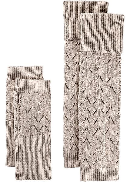 bonprix Armstulpen Armstulpen und Beinstulpen (4-tlg-Set) günstig online kaufen