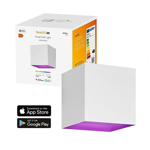 Hombli Außen-Wandleuchte smarte Außenwandleuchte, LED fest günstig online kaufen