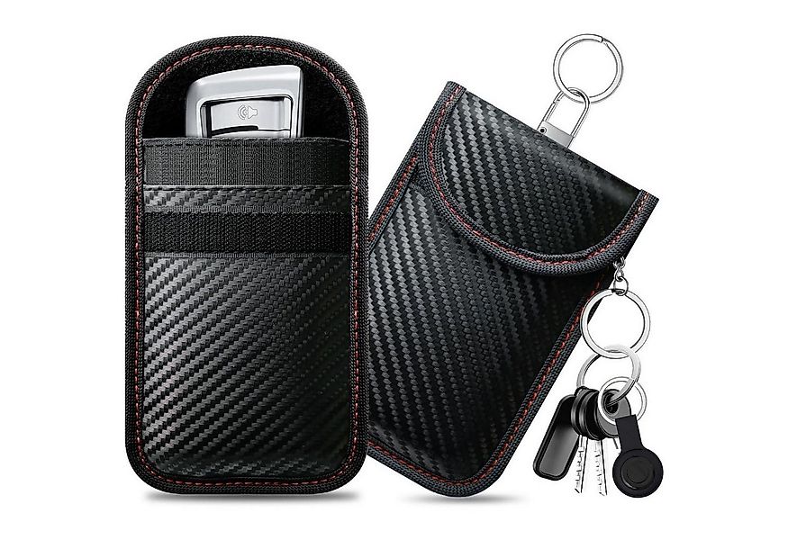 LuxusKollektion Schlüsseltasche Keyless Go Schutz Autoschlüssel 2er Set RFI günstig online kaufen