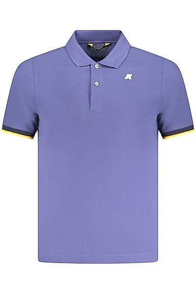 K-Way Poloshirt Elegantes Herren Kurzarm-Polo in Blau mit günstig online kaufen