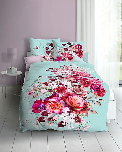 Kaeppel Bettwäsche "Stella" 2 Stk. tlg. Mit Blumenmuster günstig online kaufen