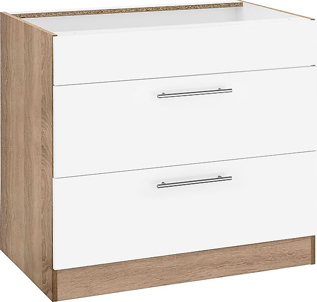 wiho Küchen Kochfeldumbauschrank "Cali, TOPSELLER" 90 cm breit, ohne Arbeit günstig online kaufen