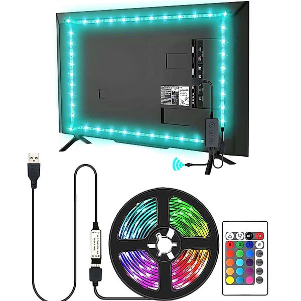 KINSI LED Stripe LED TV Hintergrundbeleuchtung günstig online kaufen