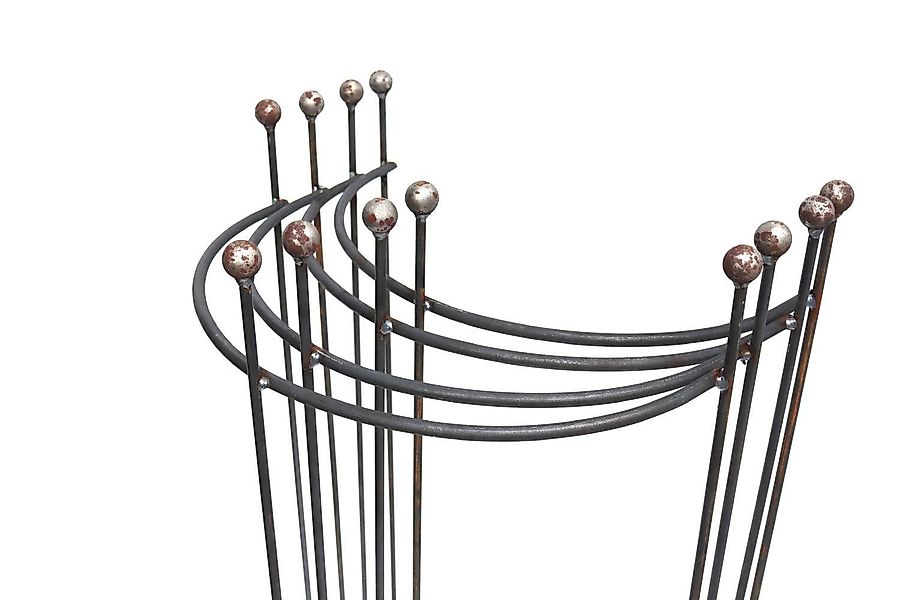 Hirsch Terracotta Rankgitter 4x Staudenhalter halbrund günstig online kaufen