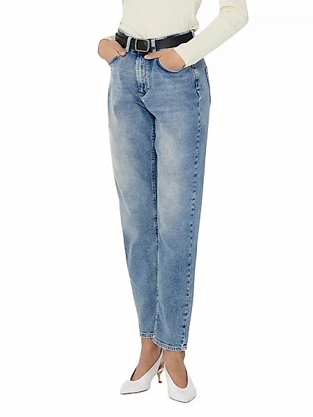 Only Damen Jeans ONLVENEDA LIFE MOM JEANS REA7452 - Straight Fit - Blau - L günstig online kaufen