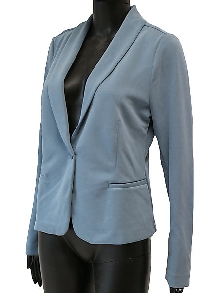 Jerseyblazer Eleganter Blazer in klassischem Blau günstig online kaufen