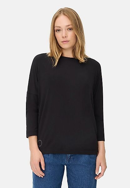 camel active Longsleeve Langarmshirt mit Rundhalsausschnitt Dreiviertelarm günstig online kaufen