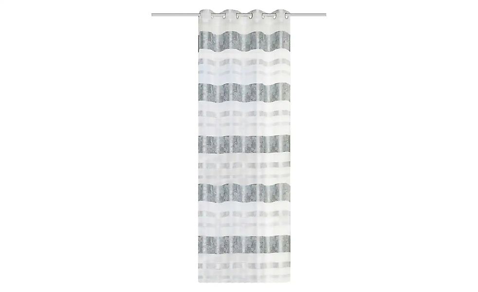 HOME Wohnideen Ösenschal   ¦ blau ¦ Maße (cm): B: 140 H: 245 Gardinen & Rol günstig online kaufen