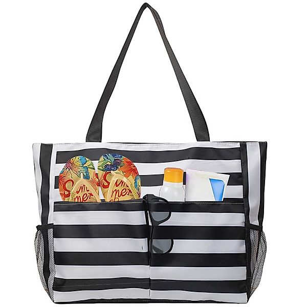 Mutig Strandtasche Große Wasserdichte Strandtasche mit günstig online kaufen