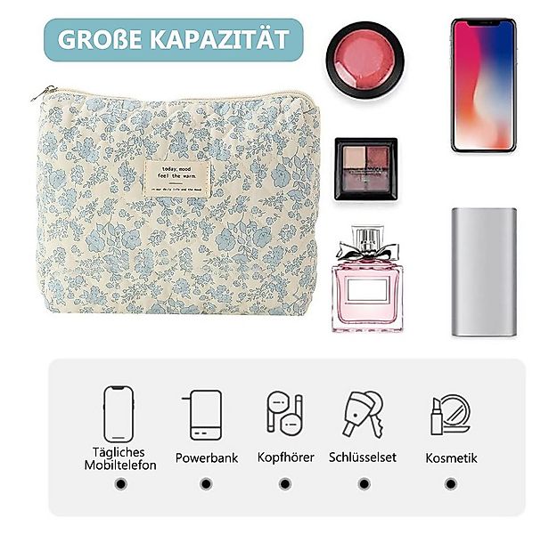 Coonoor Kosmetiktasche 3er Set Kulturtasche – Wasserdichter Kulturbeutel fü günstig online kaufen