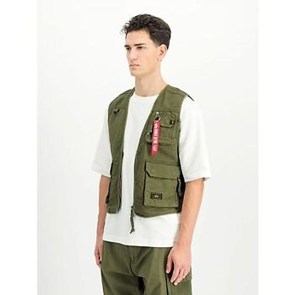 Alpha Industries  Anzugssakko 266109 MESH UTILIY VEST-142 DARK OLIVE günstig online kaufen