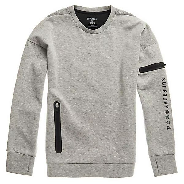 Superdry Gymtech Crew Sweatshirt XL Grey Marl günstig online kaufen