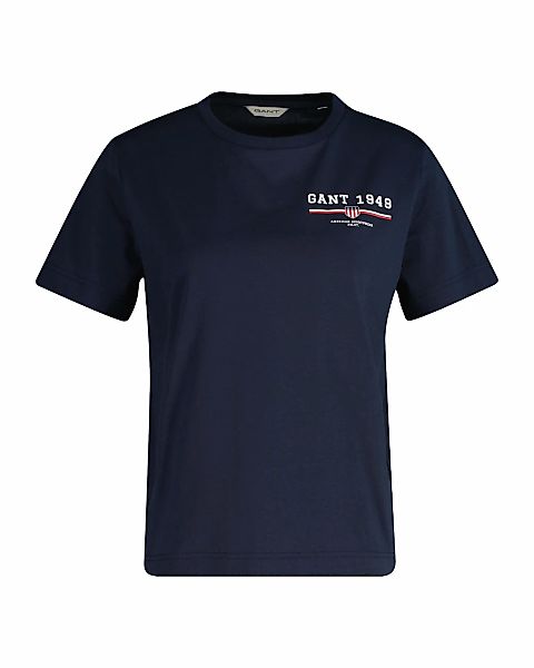 Gant T-Shirt "REG GRAPHIC SS T-SHIRT", regular fit, Print auf der Brust günstig online kaufen