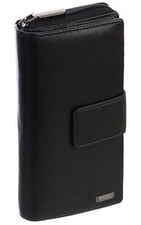 GreenLand Nature Geldbörse "Black Nappa" mit RFID-Schutz günstig online kaufen