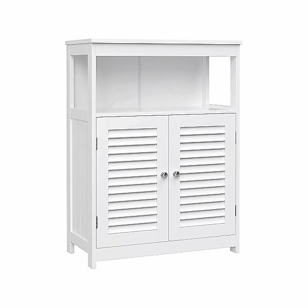 Vasagle Badezimmerschrank 30 cm x 60 cm x 80 cm Weiß günstig online kaufen