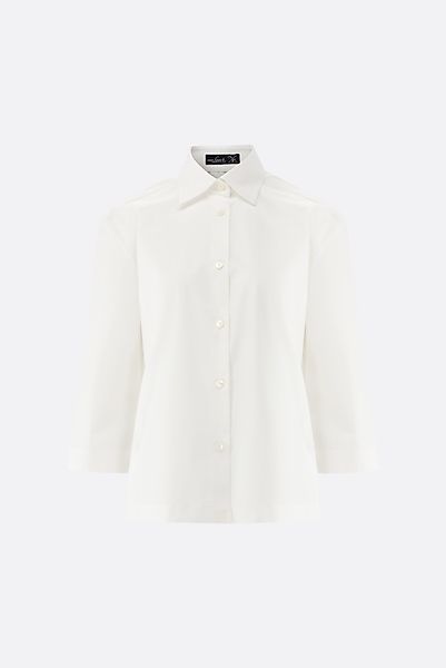 Hemdbluse Boxy Fit aus Baumwoll-Popeline günstig online kaufen