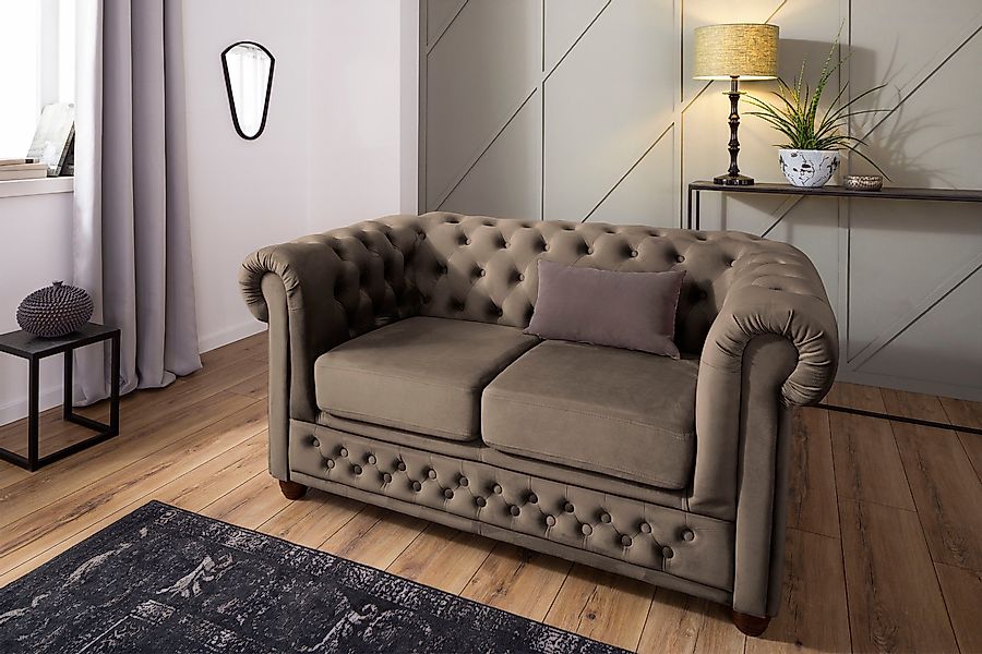 Home affaire Chesterfield-Sofa New Castle, mit günstig online kaufen