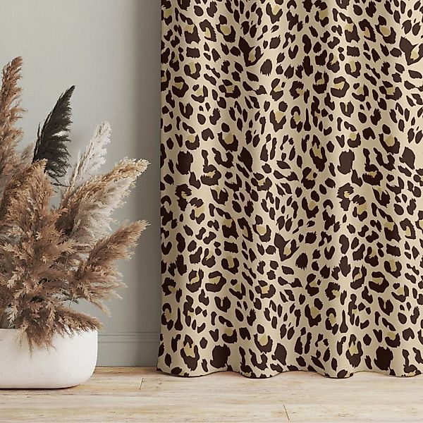 Vorhang Leopard Muster günstig online kaufen