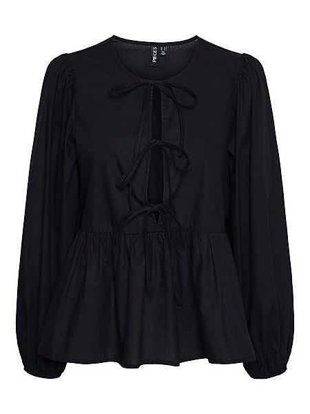 pieces Langarmbluse PCJolly (1-tlg) Cut-Outs günstig online kaufen