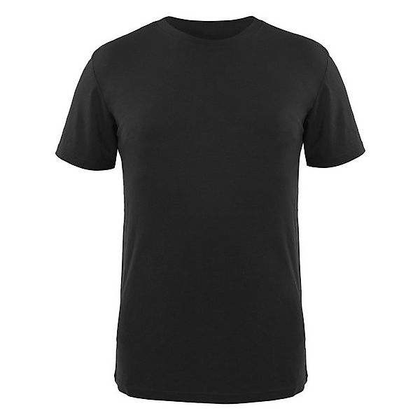 Qualitex Workwear T-Shirt Lyocell T-Shirt "iND" schwarz, Gr. 4XL günstig online kaufen