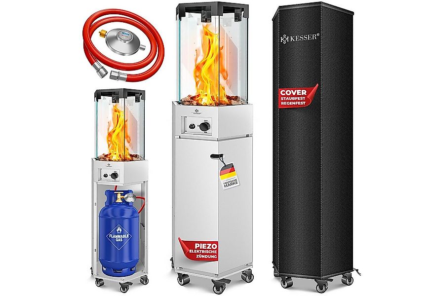 KESSER Heizstrahler, Heizstrahler Gas Terrassenheizstrahler Gasheizung günstig online kaufen