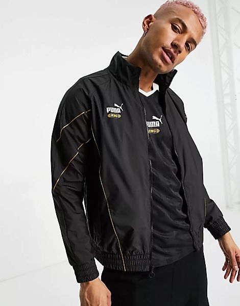 Puma – King – Leichte Jacke in Schwarz günstig online kaufen