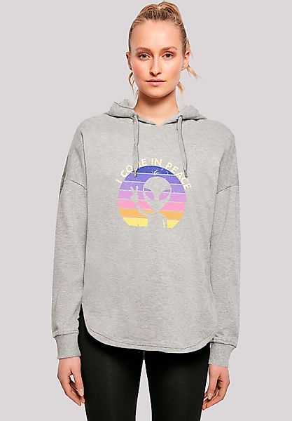 F4NT4STIC Kapuzenpullover "Alien Peace Sunset" Premium Qualität günstig online kaufen