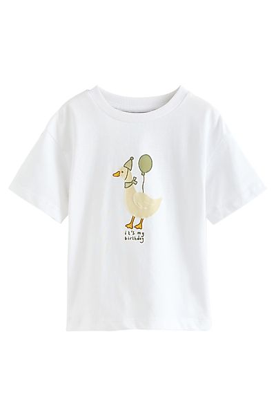 Next T-Shirt Kurzarm-T-Shirt mit Grafik-Print aus günstig online kaufen