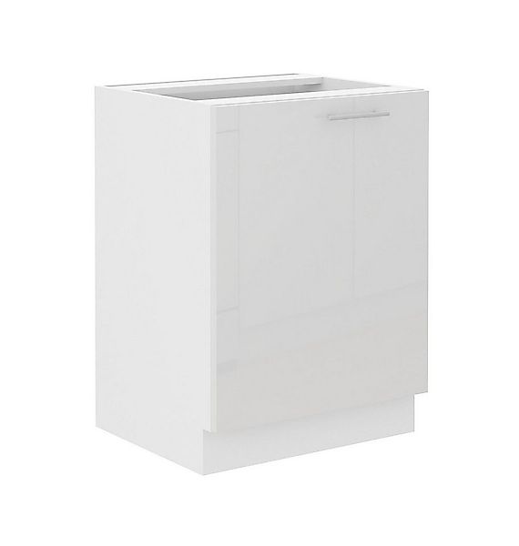 Küchen-Preisbombe Unterschrank 60 Küche Lara Weiß Hochglanz + Weiß matt Küc günstig online kaufen