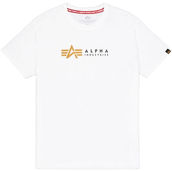 Alpha Industries  T-Shirts & Poloshirts Alpha Label T - white günstig online kaufen