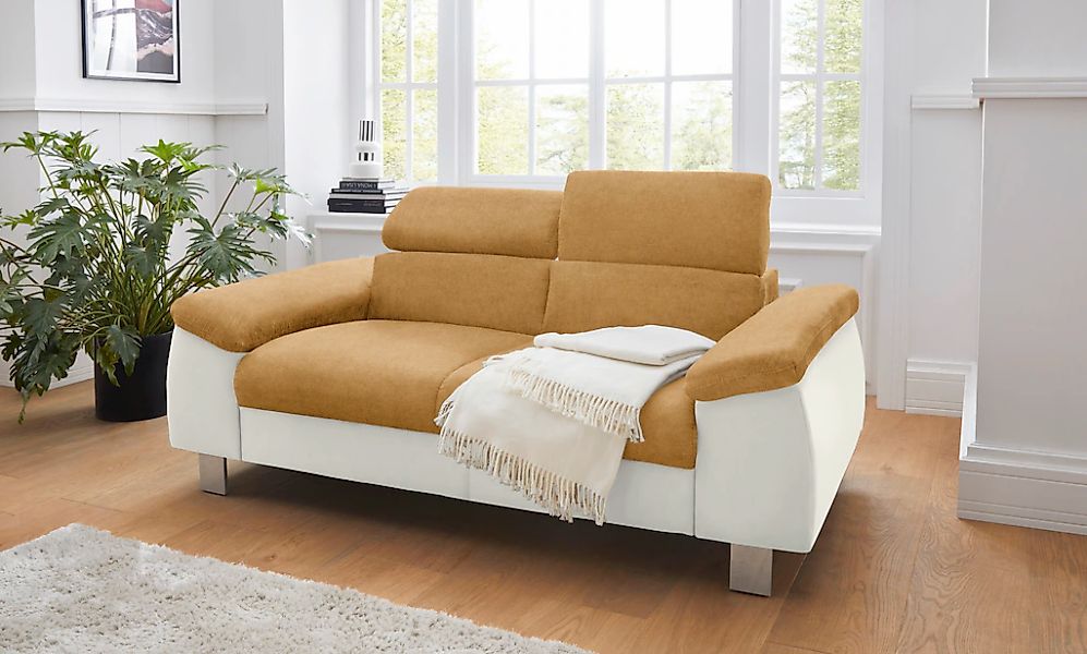 COTTA 2-Sitzer "Komaris, B: 177 cm" mit Kopfteilverstellung günstig online kaufen