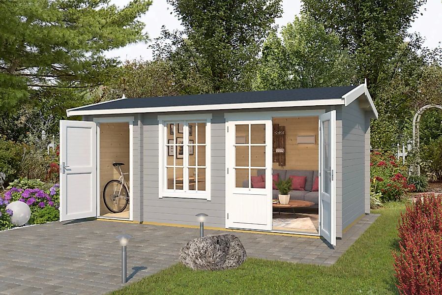 LASITA MAJA Gartenhaus "WREXHAM", (Set, inkl. Fussbodenbretter zum verlegen günstig online kaufen