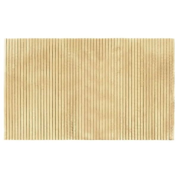 vidaXL Teppich Rechteckig Hell Natur 60x100 cm Bambus 376711 günstig online kaufen