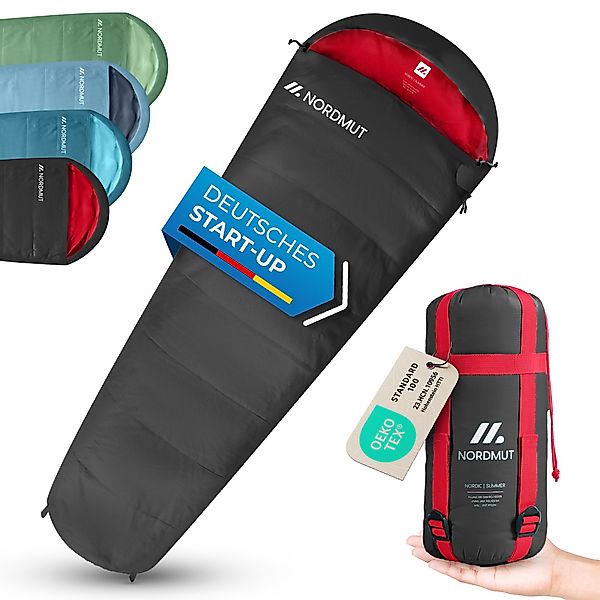 Nordmut Mumienschlafsack Sommerschlafsack Ultraleicht mit kleinem günstig online kaufen