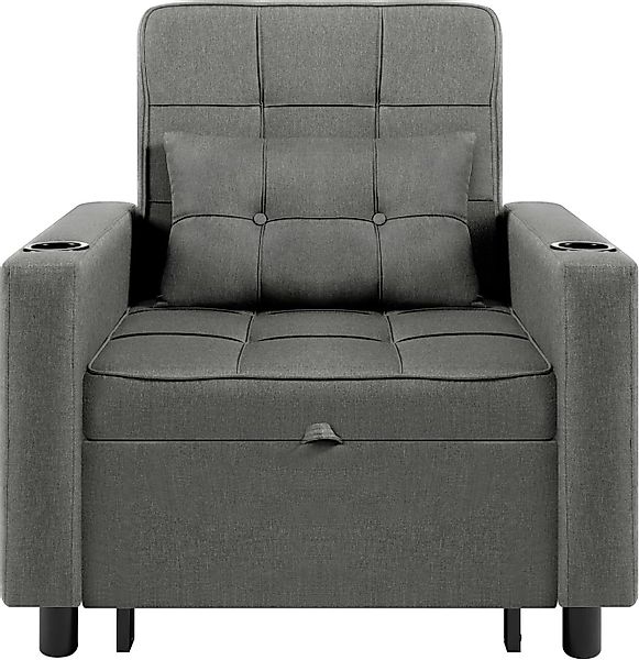 Woltu Schlafsofa, 1 Teile, 3-in-1-Klappsessel, Verstellbare günstig online kaufen