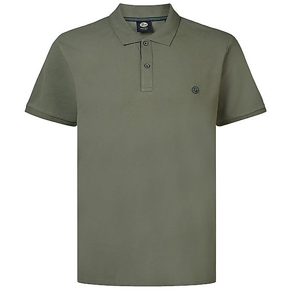 Petrol Industries Poloshirt Große Größen Herren Poloshirt Stretch graugrün günstig online kaufen