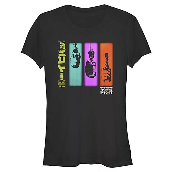 Netflix - Cowboy Bebop - Logo Colorful Sequence - Frauen T-Shirt günstig online kaufen