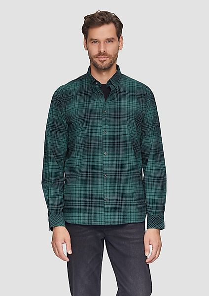 s.Oliver Langarmhemd Hemd Regular Fit: Hemd günstig online kaufen